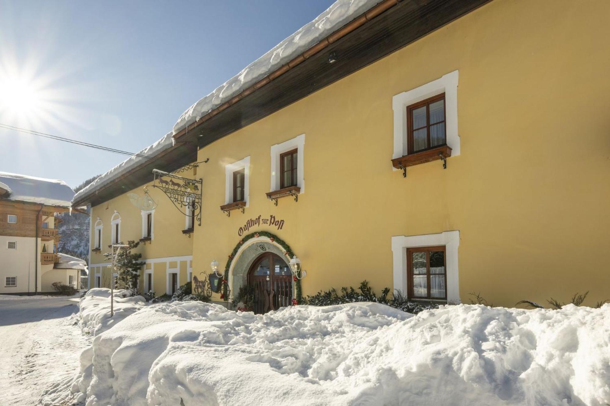 אונטרטאורן Ferienhotel Gasthof Zur Post מראה חיצוני תמונה